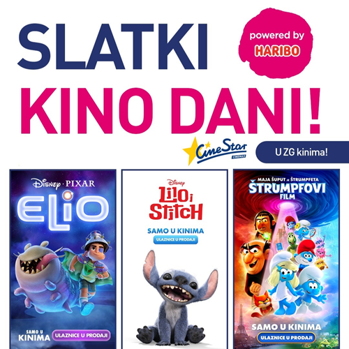 Slatki kino dani u CineStaru